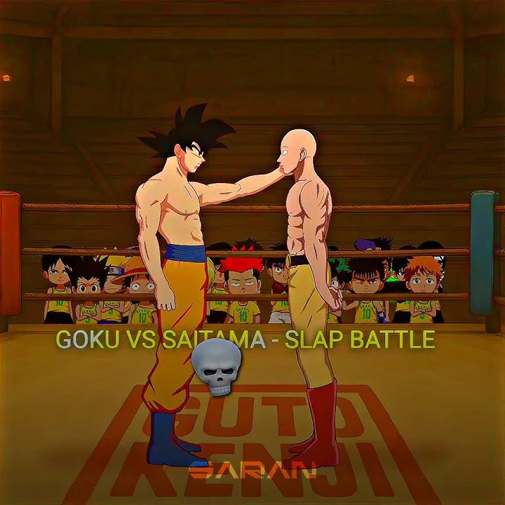 Goku vs Saitama (OPM) - Slap battle
