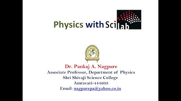 Day 14 - Physics with Scilab