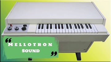 Mellotron Sound Solo Music Instrument
