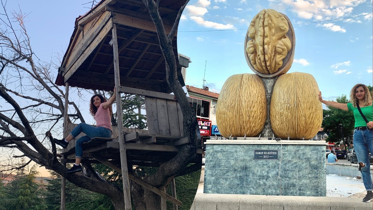 KIRŞEHİR 'in EN GÜZEL İLÇESİNDE, ÇARŞI MERKEZİNDEN DADALOĞLU ZİYARET TEPESİNE KADAR GİTTİM! KAMAN