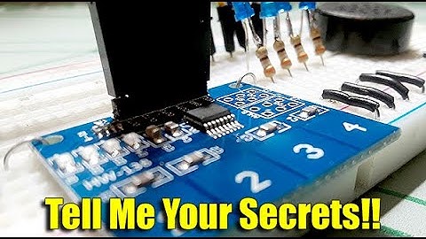 TTP224 Programable Capacative 4 Channel Touch Switch