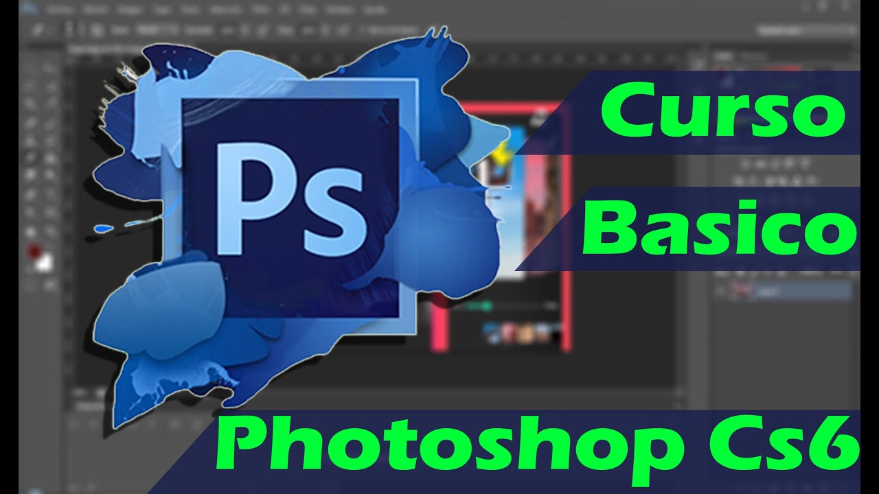 Aprende Curso BASICO de Photoshop Cs6 2020 para principiantes y Como