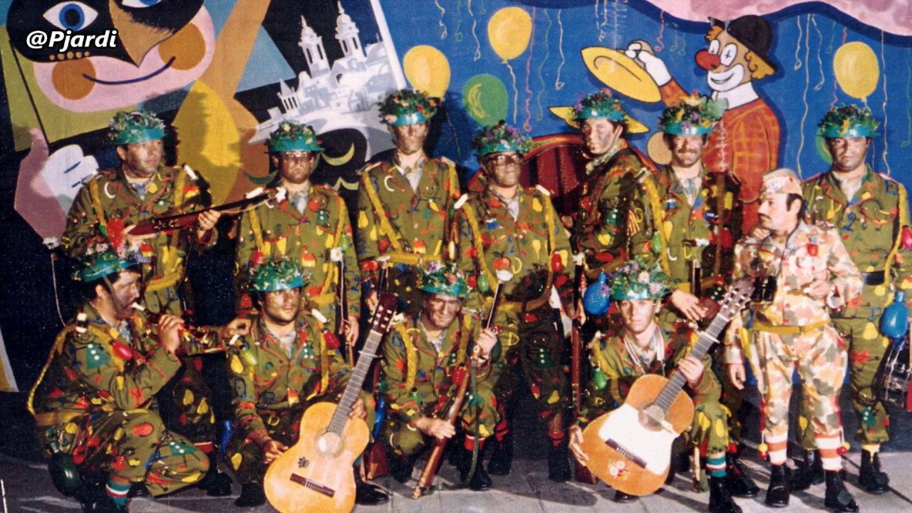 Chirigota El pelotón chiflado. Año 1986, actuaciones en el Falla