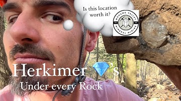 Herkimer DIAMOND Mining at Mowhawk Valley Mineral Mining