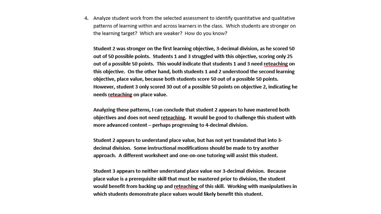edTPA Lesson Plan Assignment Part III - YouTube