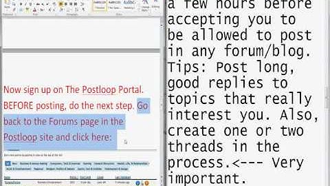 Fun Money Online - Postloop Tutorial