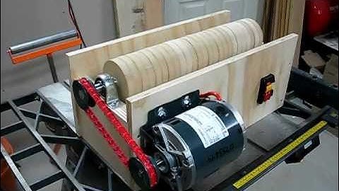 V-Drum Sander Build - Part 1