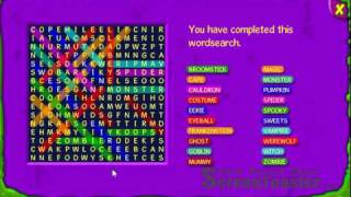 BinWeevils Wordsearch Answers 2010 (Halloween)