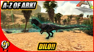 A-Z Of Ark The DILO The King Of Spitting Stuff Ark Survival Evolved