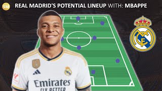 MBAPPE TO MADRID IS OFFICIAL: : Real Madrid's Potential Lineup with NEW SIGNING: KYLIAN MBAPPE.