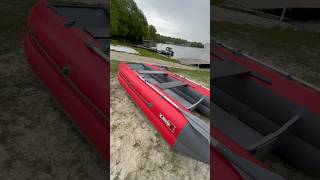 Надувной КАТАМАРАН #shorts #лодка #рыбалка #скорость #boat #тюнинг #Обзор #пвх #катер