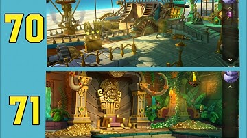 100 Worlds – Level 70, 71 - Escape Room Game - Walkthrough and Solution