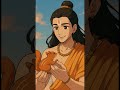 When Lord Ram Smiled at a Little Squirrel 😊✨"  #ai #shorts  #jaishreeram