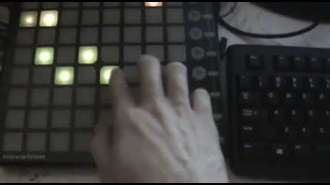 Pure Data / Novation Launchpad Step Sequencer 01