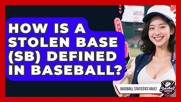 How Is A Stolen Base (SB) Defined In Baseball? - Baseball Statistics Vault