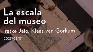 La escala del museo I Telmo Museoa