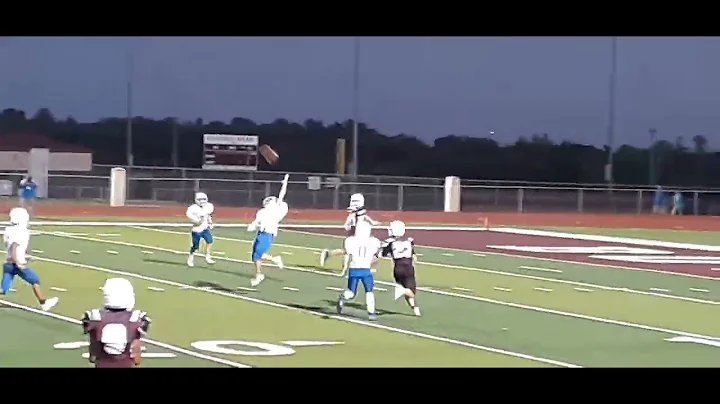 Lane Whitfield 8th grade running back Bowie Jackra...