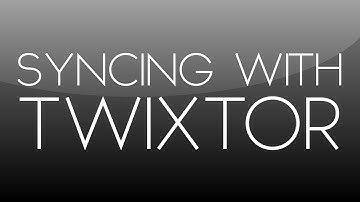 After Effects Tutorial: Syncing With Twixtor