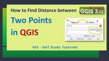 How to find distance between two points in QGIS