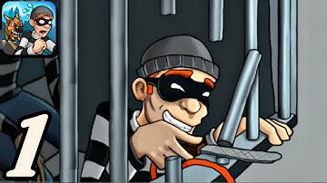 Robbery Bob - Chapter 1: Suburbs | Gameplay Walkthrough Part 1 (iOS, Android)