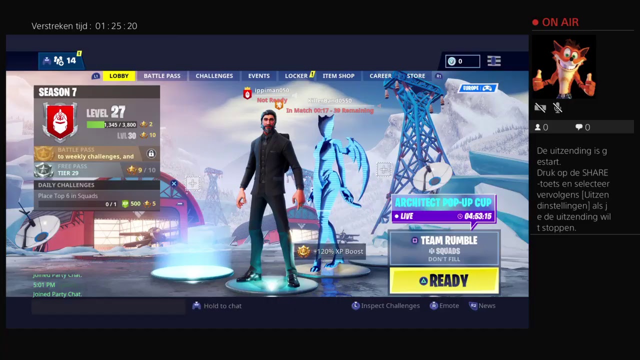 Showtime poster location