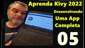 Aprenda desenvolver uma app em python Kivy
