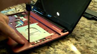 Acer Aspire One D257 memory upgrade in 8 minutes - YouTube