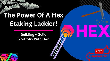 The Power Of A Hex Staking Ladder! 38% APY