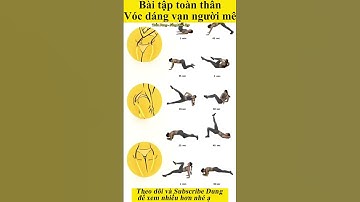 Bài tập toàn thân, vóc dáng siêu đẹp | Trần Dung Sống khỏe đẹp