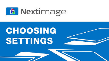 Nextimage 7: Choosing settings – Contex