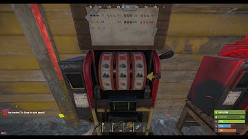 Rust 2021 Gambling on the slots You win some and you loose some played on The Haven server