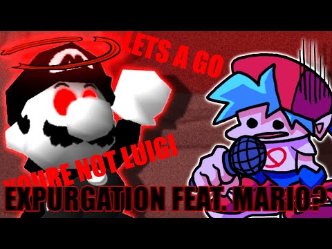 FNF VS Tricky Mod Explumbergation Expurgation With Mario 64 Voice Clips VOCALS ONLY IN DESC