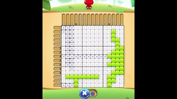 Nono Crossing Picture Nonogram Level 78 #gameplay #puzzle