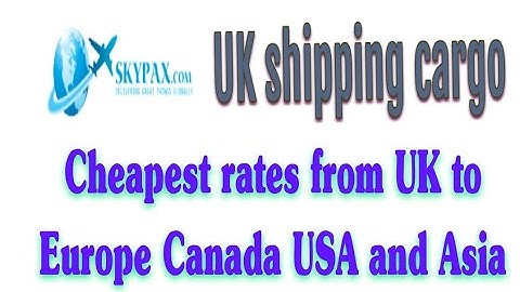 UK Parcel Forwarding Service - Skypax - Ship From The UK -UK Parcel Forwarder create account update