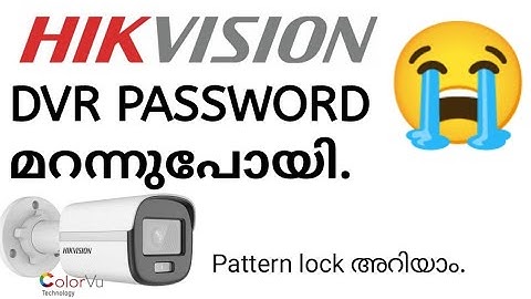 How to Reset a Hikvision Dvr , Forget Password | 8K TECH