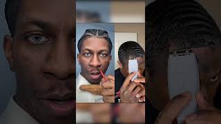 He Just Used A Protractor To Cut His Hair