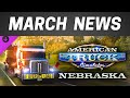 ATS Nebraska DLC News (March 2024) ● Cities + Railyard Industries (World's Largest Railyard)