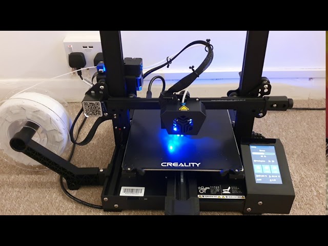 Creality CR6-SE quick printing demo