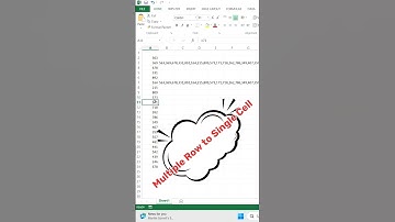 Convert Multiple Rows into One Cell with Comma Separation in Excel | Quick & Easy!#excel