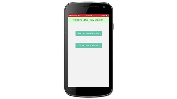 ViziApps Tutorial on Creating Audio Recording and Playback for Mobile Apps