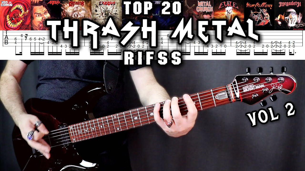TOP 20 THRASH METAL RIFFS VOL II WITH TABS YouTube top-20-thrash-metal-riffs-vol-ii-with-tabs-youtube