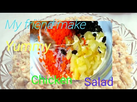 HOW TO MAKE CHICKEN MACARONI SALAD