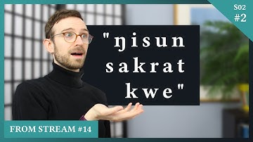 Our first words in the proto-language | Conlang with Me S02E02