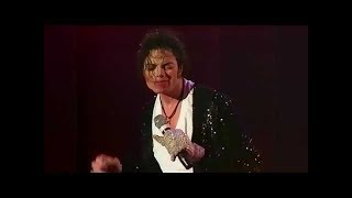 Michael Jackson   Billie Jean History Tour In Basel Remastered