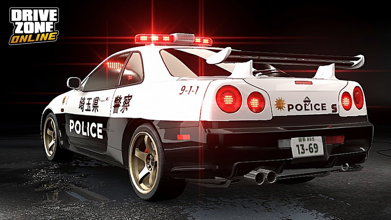 Sushi 警察官 1/6 カスタム Drive Zone Online | Japanese Police Car Mattam Saurer Livery