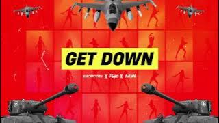 ELECTROOBY, RADJIB, MW - GET DOWN [ LYRICS VISUALIZER]