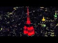 Empire State Building 2015 Halloween Light Show