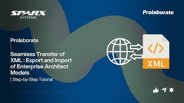 Seamless Transfer of XML : Export and Import of Enterprise Architect Models | Step-by-Step Tutorial