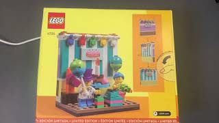 LEGO Birthday Diorama (40584) Gift-With-Purchase Timelapse Build + Review