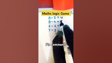Maths puzzle game #maths subtraction yt short #video#viral